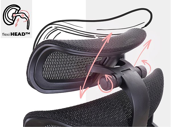 Office Chair MOSH Airflow 690 black ...