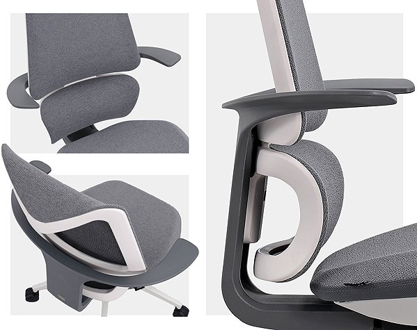 Children’s Desk Chair MOSH Airflow 396 grey ...