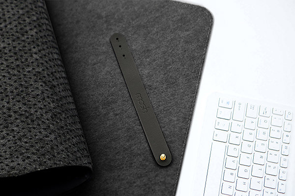 Mouse Pad MOSH Table mat, felt, dark grey, 90 x 45 cm ...