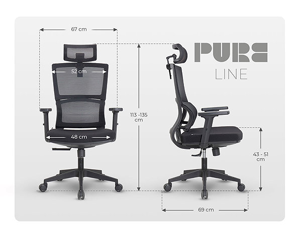 Office Chair MOSH Pure Line ...