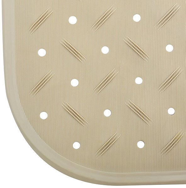 Anti-slip bath mat MSV anti-slip shower mat Class, beige, 54 × 54 cm .