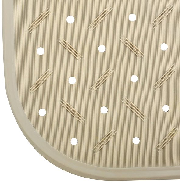 Anti-slip bath mat MSV Anti-slip bath mat Class, beige, 36 × 97 cm .