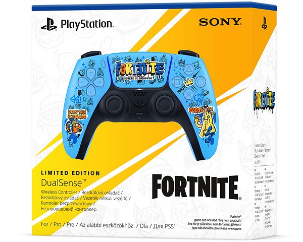 Gamepad PlayStation 5 DualSense Wireless Controller - Fortnite Limited Edition ...