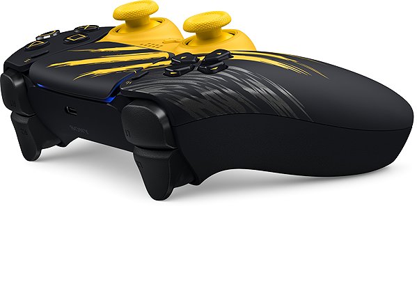 Gamepad PlayStation 5 DualSense Wireless Controller - Marvels Wolverine Battle Yellow Limited Edition ...