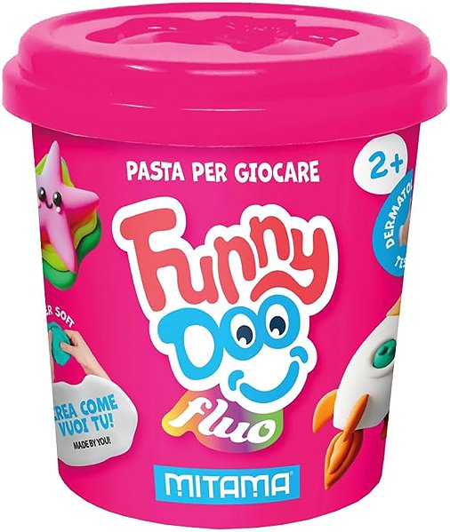Knetmasse MITAMA FUNNY DOO 3er-Set nicht-ionische Farben, 3 x 120 g ...