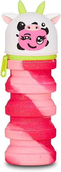 MITAMA extendable silicone pencil case, Cow.
