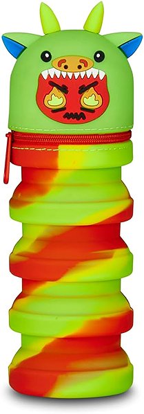 MITAMA expandable silicone pencil case, Dragon.