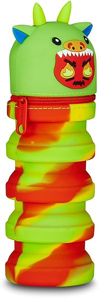 MITAMA expandable silicone pencil case, Dragon.