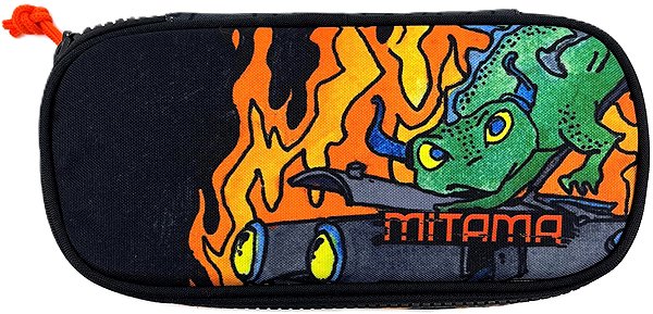 MITAMA fully equipped school pencil case, Hell Black.