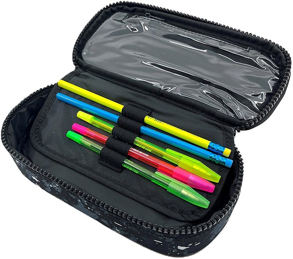 MITAMA filled pencil case, cement.