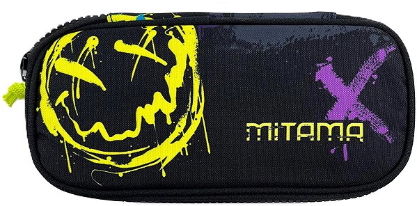 MITAMA Fluo tag filled school pencil case.