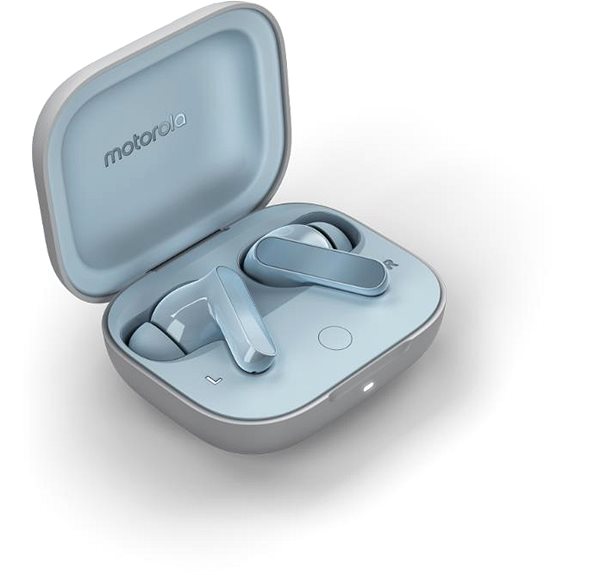 Vezeték nélküli fül-/fejhallgató Motorola Moto Buds Glacier Blue ...