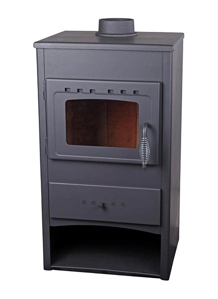 Fireplace stove Thalia NERA ECO grey 5,4 kW, flue 120 mm Screen