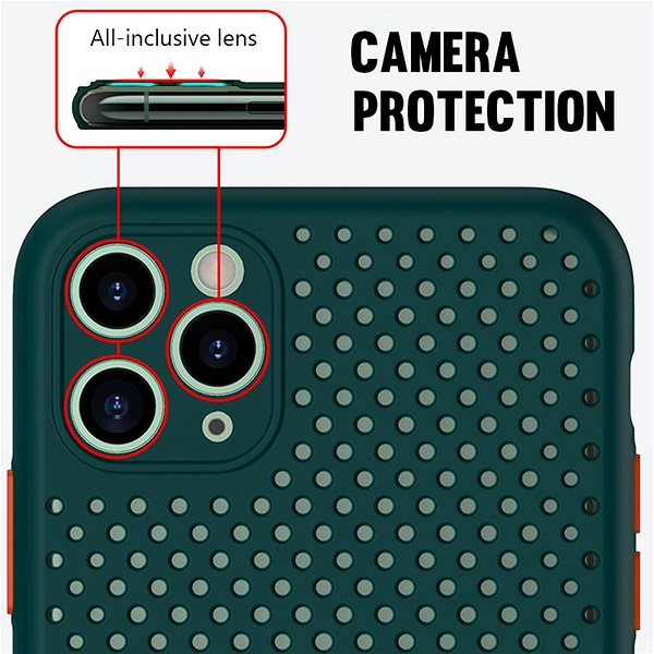 Kryt na mobil Tel Protect Breath kryt pro Xiaomi Redmi Note 8T tyrkysový ...