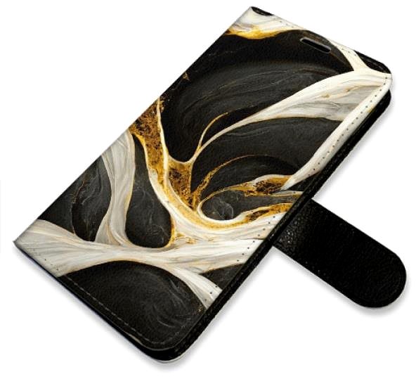 Kryt na mobil iSaprio BlackGold Marble na iPhone 15 ...