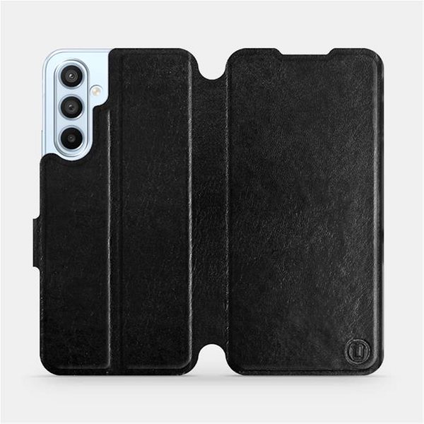 Pouzdro na mobil Mobiwear flip pro Samsung Galaxy A54 5G - Black&Gray ...
