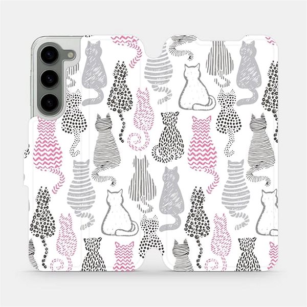 Puzdro na mobil Mobiwear flip na Samsung Galaxy S23 Plus - MX01S ...