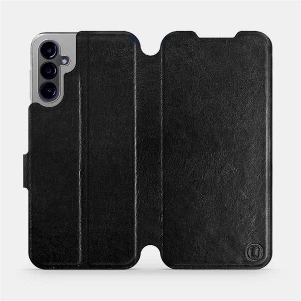 Pouzdro na mobil Mobiwear flip pro Samsung Galaxy A14 - Black&Gray ...