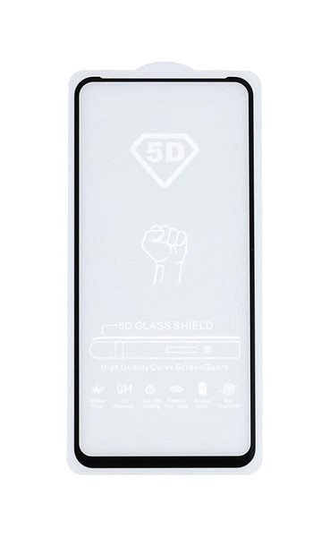 Ochranné sklo RedGlass Tvrdené sklo Xiaomi Redmi Note 9 5D čierne 91330 ...