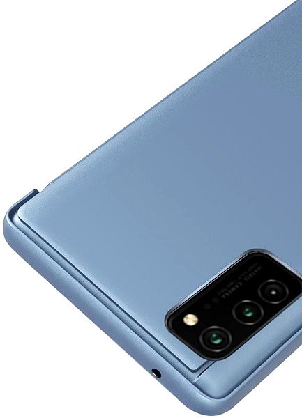 Puzdro na mobil Clear View knižkové puzdro na Samsung Galaxy Note 20, modré ...