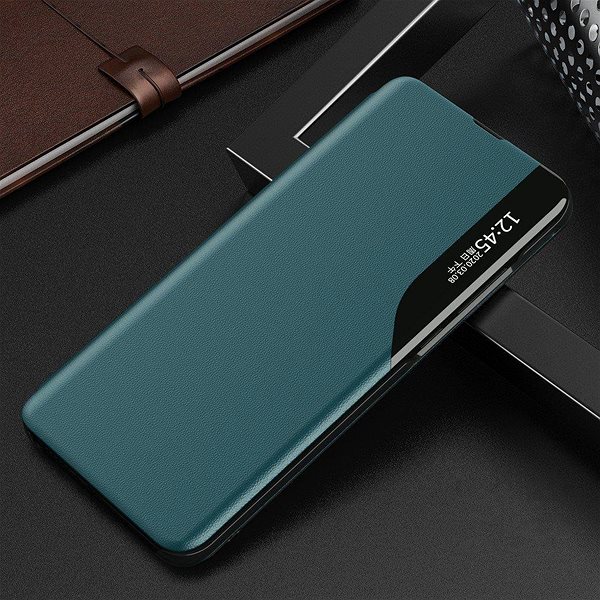 Puzdro na mobil Eco Leather View knižkové puzdro na Samsung Galaxy Note 20 Ultra, zelené ...