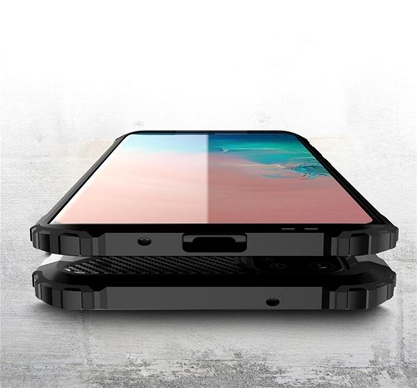 Kryt na mobil Hybrid Armor plastový kryt na Samsung Galaxy S20 Ultra, modrý ...