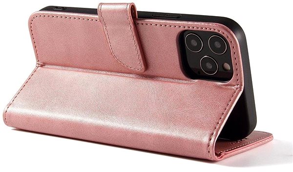 Puzdro na mobil Magnet knižkové kožené puzdro na Samsung Galaxy A21S, ružové ...