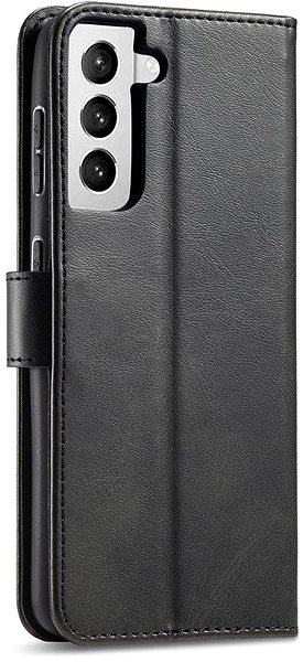 Puzdro na mobil Magnet knižkové kožené puzdro na Samsung Galaxy S22, čierne, 40816 ...