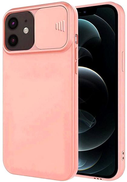 Kryt na mobil Privacy Lens silikónový kryt na Samsung Galaxy M53 5G, oranžový ...