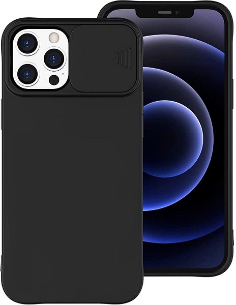 Kryt na mobil Privacy Lens silikonový kryt na Samsung Galaxy S20 FE, černý ...