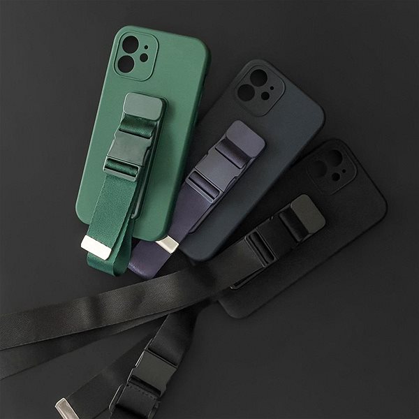 Kryt na mobil Rope silikónový kryt na Samsung Galaxy A13 5G, čierny ...
