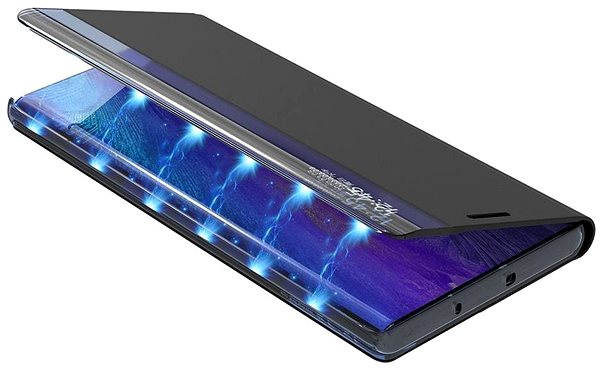 Puzdro na mobil Sleep Case Smart Window knižkové puzdro na Samsung Galaxy Note 20 Ultra, modré ...