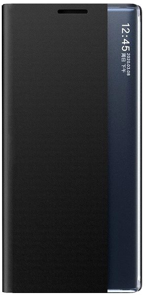 Puzdro na mobil Sleep Case Smart Window knižkové puzdro na Samsung Galaxy S21 FE, čierne ...