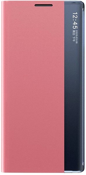 Puzdro na mobil Sleep Case Smart Window knižkové puzdro na Samsung Galaxy S21 FE, ružové ...