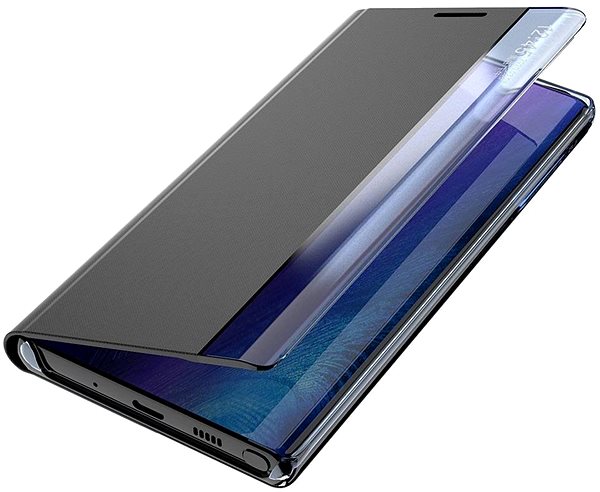 Puzdro na mobil Sleep Case Smart Window knižkové puzdro na Samsung Galaxy S21 FE, ružové ...
