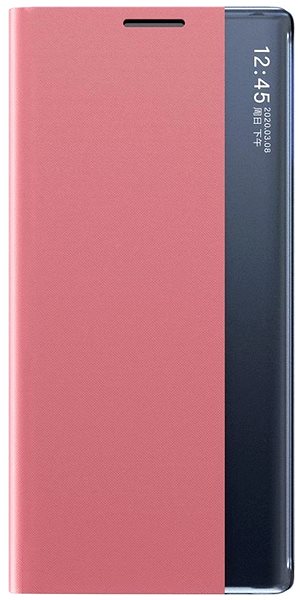 Puzdro na mobil Sleep Case Smart Window knižkové puzdro na Xiaomi Redmi K40/Poco F3, ružové ...