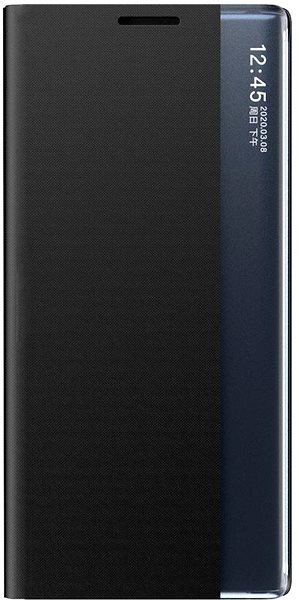 Puzdro na mobil Sleep Case Smart Window knižkové puzdro na Xiaomi Redmi Note 10 Pro, čierne ...