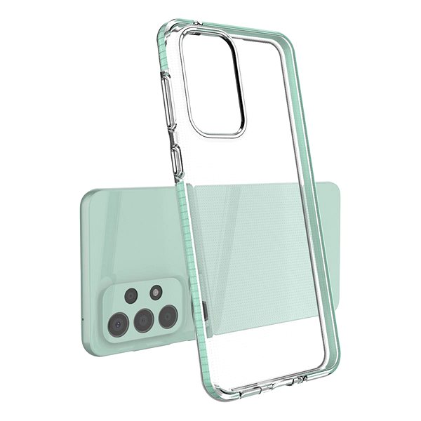 Kryt na mobil Spring Case silikónový kryt na Samsung Galaxy A33 5G, tmavomodrý ...