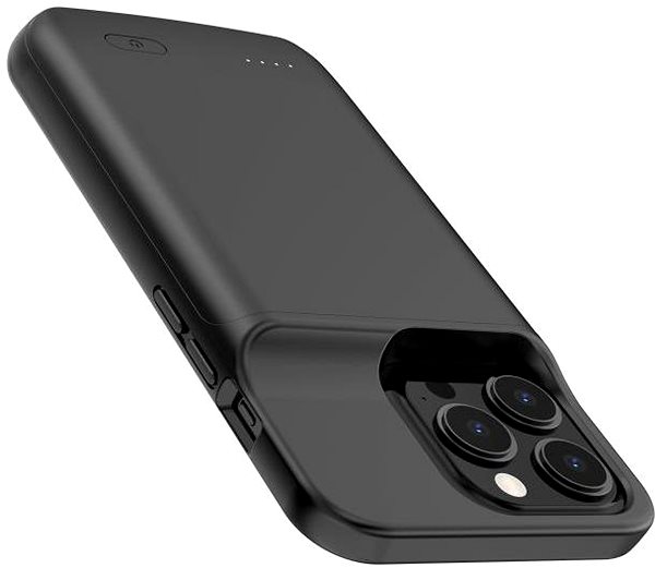 Kryt na mobil Tech-Protect Powercase kryt s batériou na iPhone 14 Plus/14 Pro Max 4800 mAh, čierny ...