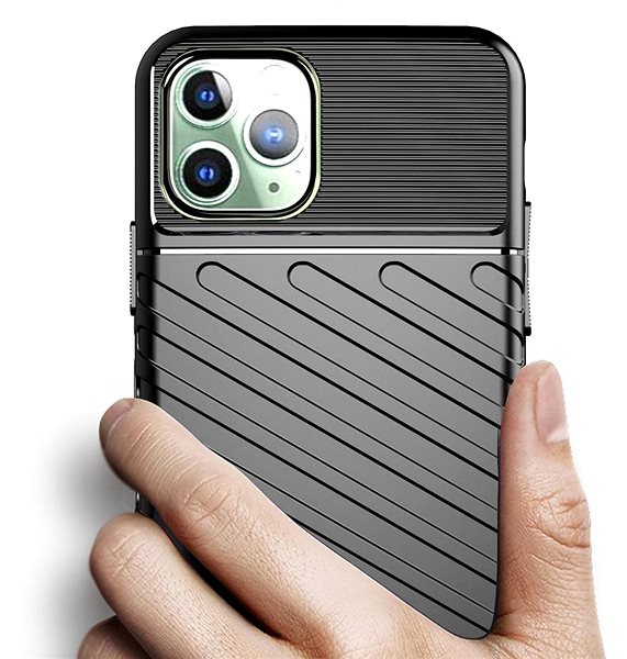 Kryt na mobil Thunder silikonový kryt na iPhone 11 Pro Max, zelený ...
