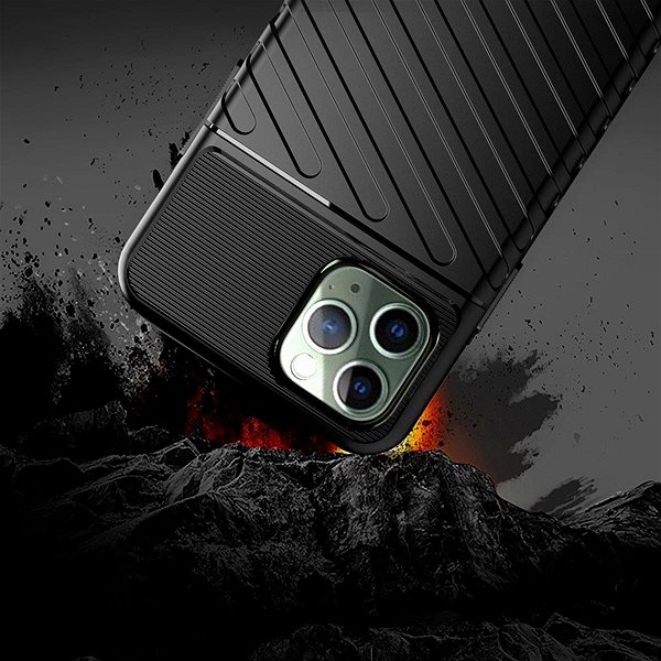 Kryt na mobil Thunder silikonový kryt na iPhone 11 Pro Max, zelený ...
