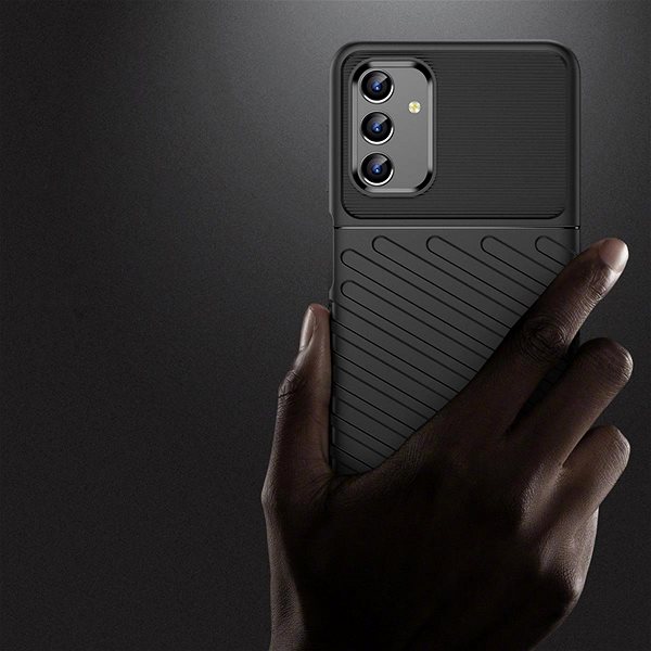 Kryt na mobil Thunder silikónový kryt na Samsung Galaxy A13 5G, čierny ...