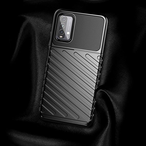 Kryt na mobil Thunder silikonový kryt na Xiaomi Poco M3 / Redmi 9T, modrý, 28473 ...