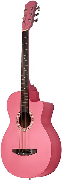 Akusztikus gitár MusicMate MM-G21 PinkSerenade ...