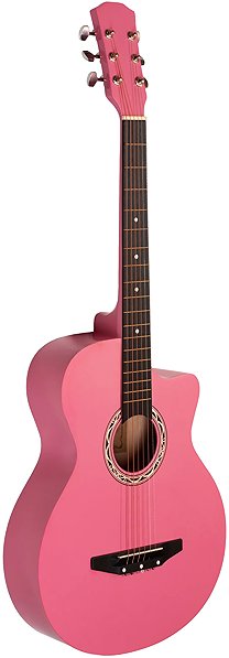 Akusztikus gitár MusicMate MM-G21 PinkSerenade ...