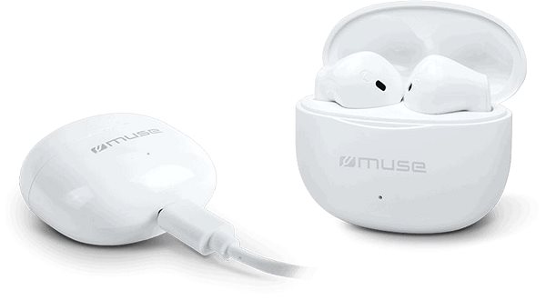 Vezeték nélküli fül-/fejhallgató MUSE M-270TWS ...