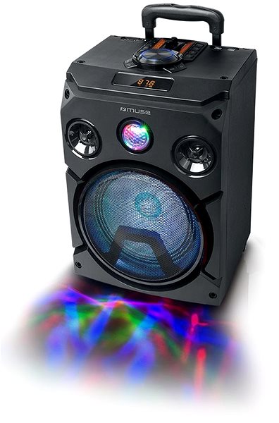 Bluetooth Speaker MUSE M-1915DJ Lateral view