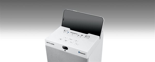 Bluetooth reproduktor MUSE M-1250BTW White Vlastnosti/technológia