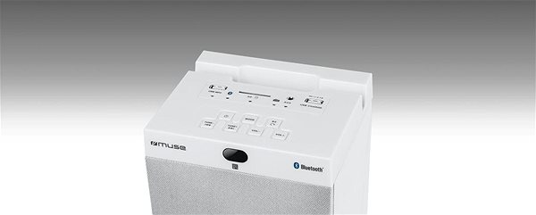 Bluetooth reproduktor MUSE M-1250BTW White Vlastnosti/technológia 2