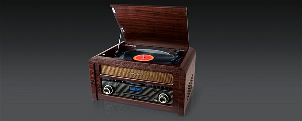 Turntable MUSE MT-115DAB Lateral view